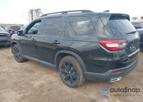 2025 Honda Pilot Black Edition из США, поврежденный, VIN 5FNYG1H99SB038497